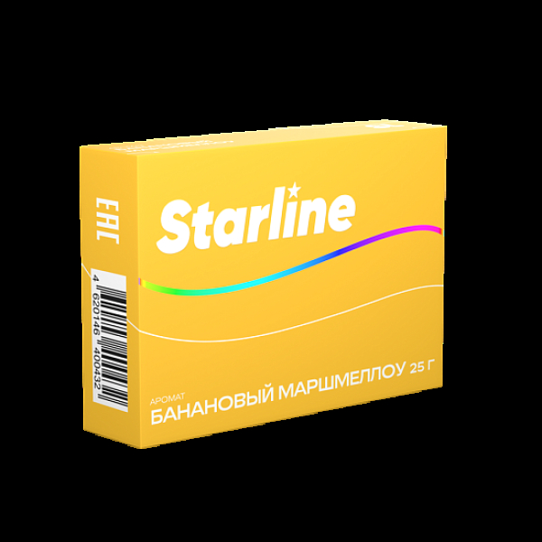 Табак Starline Банановый Маршмеллоу  25 грамм в Донецке