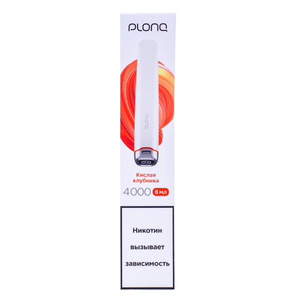 Электронка Plonq Plus Pro Кислая Клубника (4000 Затяжек) 20 Мг в Донецке