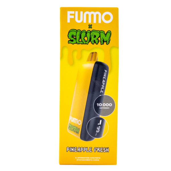 Электронка Fummo Indic Slurm Кислый Ананасовый Сок (10 000 Затяжек) в Донецке