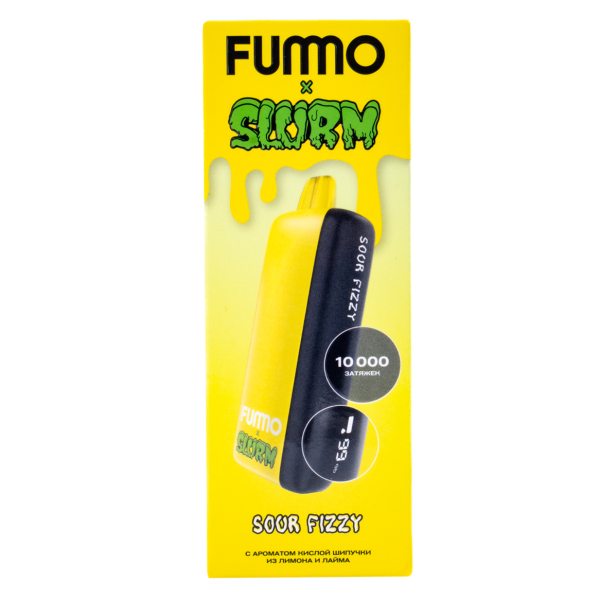 Электронка Fummo Indic Slurm Кислая Шипучка Из Лимона И Лайма (10 000 Затяжек) в Донецке