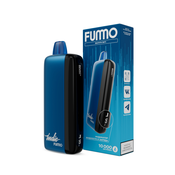 Электронка Fummo Indic Баунти Бич (10 000 Затяжек) в Донецке