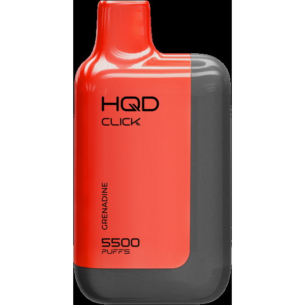 POD-система Hqd Click Устройство + Картридж Гранатовый Сок Со Смородиной И Лимоном (5500 Затяжек) в Донецке