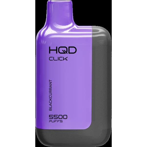 POD-система Hqd Click Устройство + Картридж Чёрная Смородина (5500 Затяжек) в Донецке