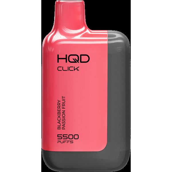 POD-система Hqd Click Устройство + Картридж Ежевика Мараккуйя (5500 Затяжек) в Донецке