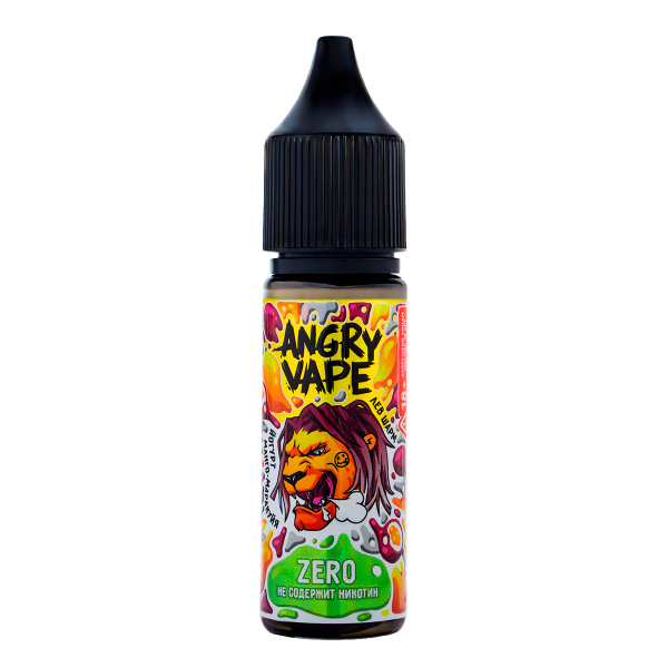 Жидкость Angry Vape Zero Лев Шарм 30 Мл в Донецке