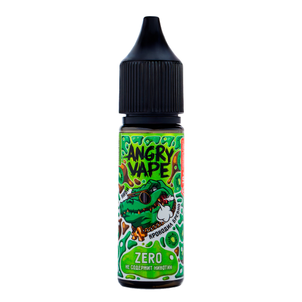 Жидкость Angry Vape Zero Крокодил Бревно 30 Мл в Донецке