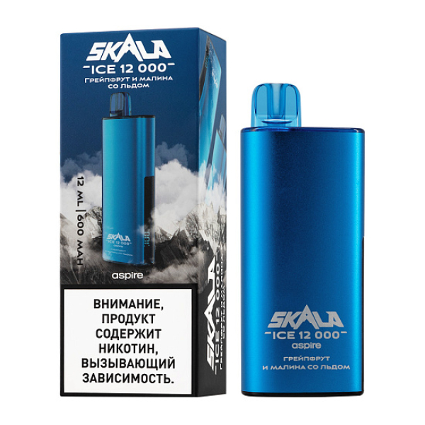 Электронка Skala Ice 12000 Грейпфрут И Малина Со Льдом в Донецке