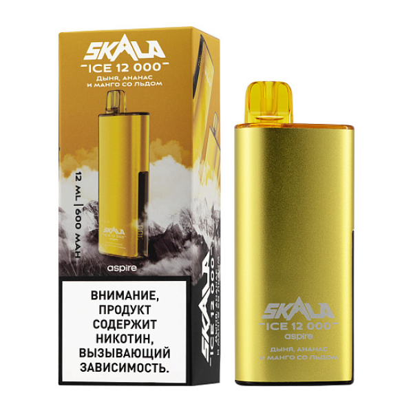 Электронка Skala Ice 12000 Дыня,Ананас И Манго Со Льдом в Донецке