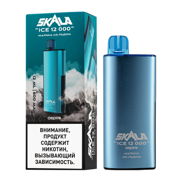 Электронка Skala Ice 12000 Малина Со Льдом в Донецке