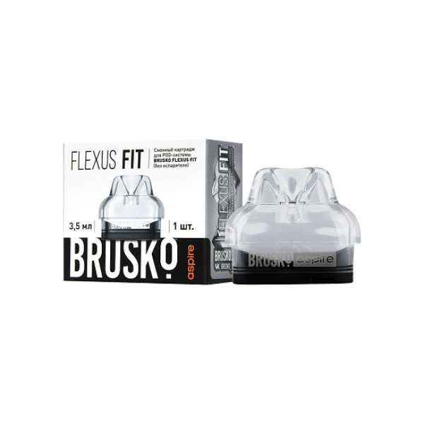 Сменный Картридж Brusko Flexus Fit (Белый) 3,5 Мл, Упак. 1 Шт в Донецке