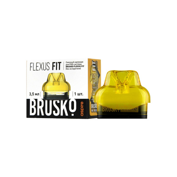 Сменный Картридж Brusko Flexus Fit (Жёлтый) 3,5 Мл, Упак. 1Шт в Донецке