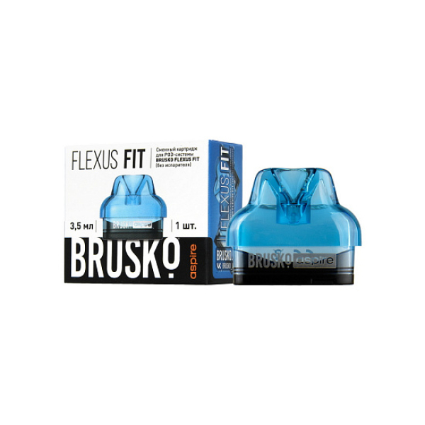 Сменный Картридж Brusko Flexus Fit (Синий) 3,5 Мл, Упак. 1 Шт в Донецке