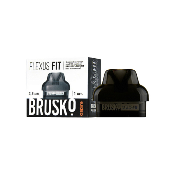 Сменный Картридж Brusko Flexus Fit (Черный) 3,5 Мл, Упак. 1 Шт в Донецке