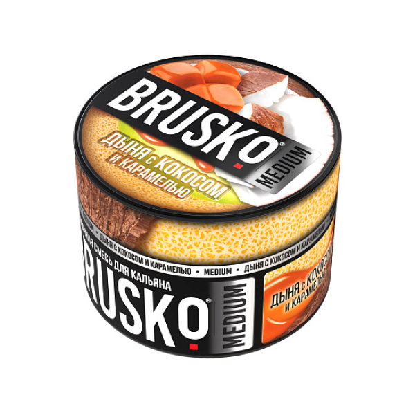 Смесь Brusko Дыня С Кокосом И Карамелью (Medium)  50 гр в Донецке