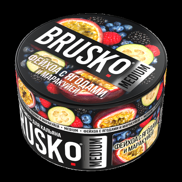 Смесь Brusko Фейхоа С Ягодами И Маракуйей (Medium)  250 гр в Донецке