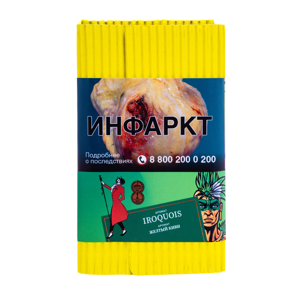 Табак Satyr Iroquois (Желтый Киви)  100 грамм в Донецке