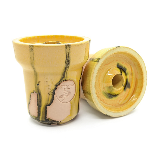 Чаша St Bowls Phunnel Glaze Желтая С Полосками в Донецке