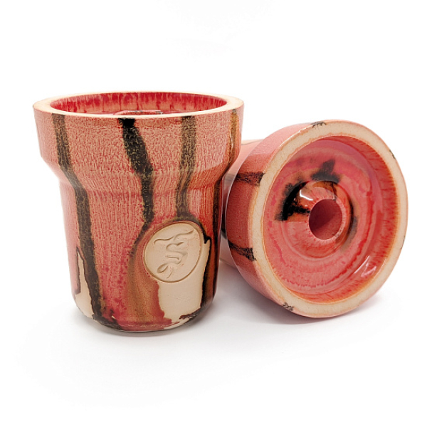 Чаша St Bowls Phunnel Glaze Красная С Полосками в Донецке