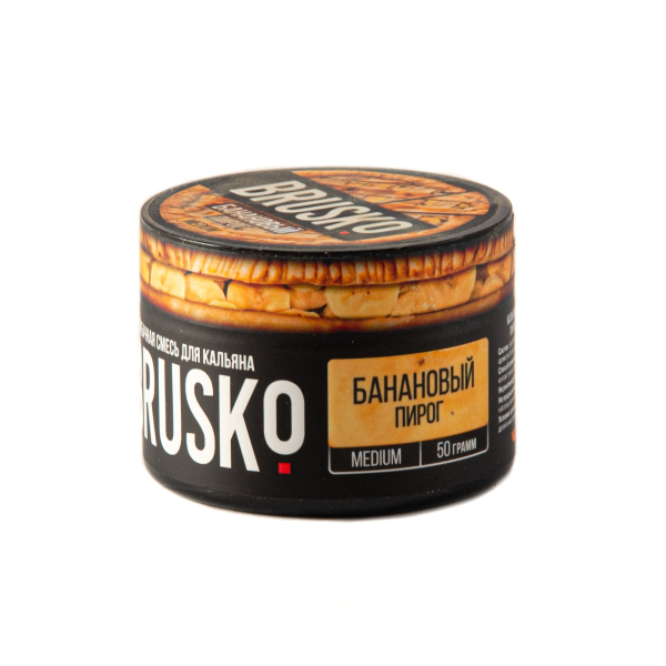 Смесь Brusko Strong Банановый Пирог  50 гр в Донецке