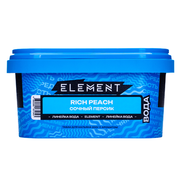 Табак Element Вода Rich Peach 200 грамм в Донецке