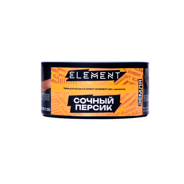 Табак Element Земля Rich Peach 25 грамм в Донецке