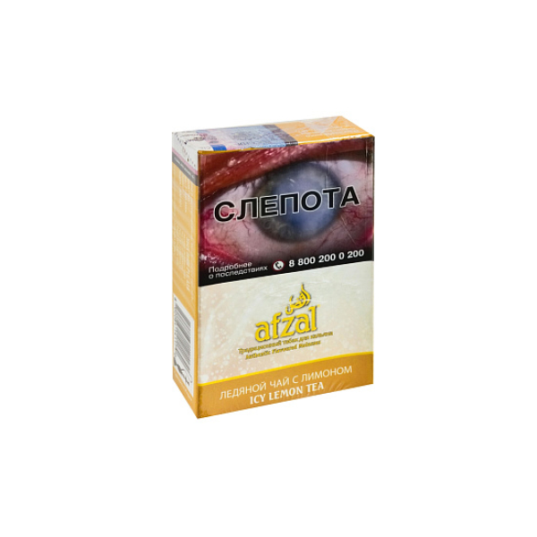 Табак Afzal Icy Lemon Tea 40 грамм  в Донецке