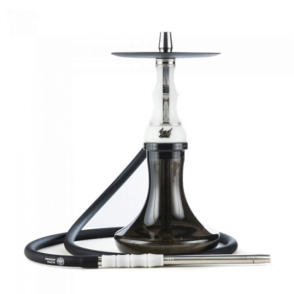 Кальян Alpha Hookah Beat White Silver Тонированн Колба  в Донецке
