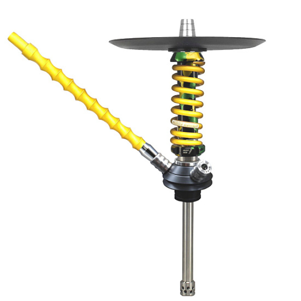 Кальян Mamay Customs Coilovers Micro Зелено Золотой Сплеш  в Донецке