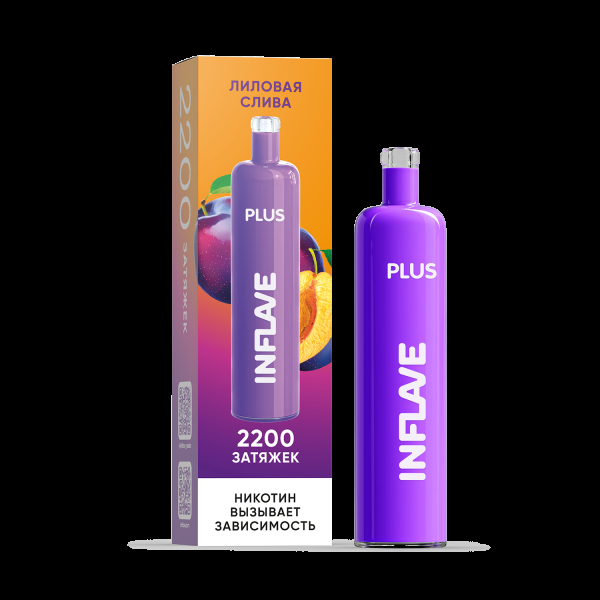 ЭСДН Inflave Plus Лиловая Слива 2200 затяжек в Донецке