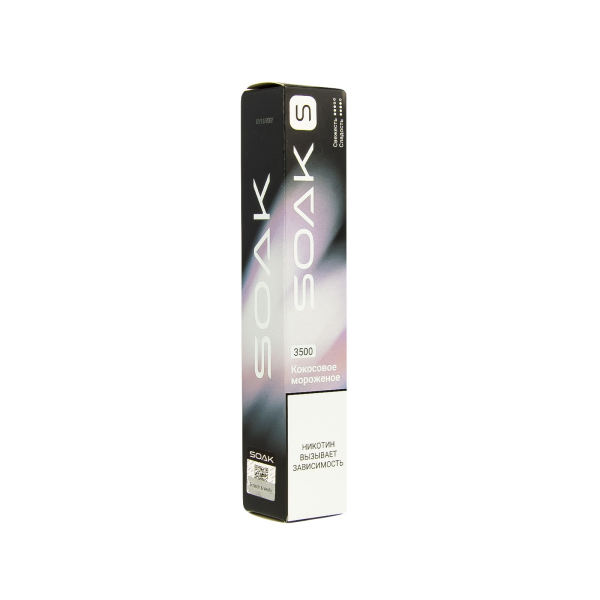 ЭСДН SOAK S Ice Cream Coconut 3500 тяг в Донецке
