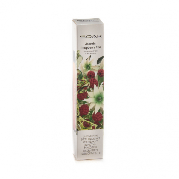 ЭСДН SOAK X Jasmin Raspberry Tea 2200 тяг в Донецке