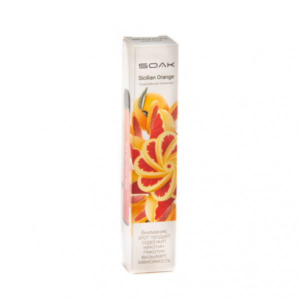 ЭСДН SOAK X Sicilian Orange 2200 тяг в Донецке