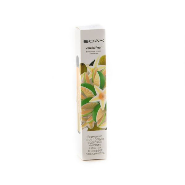 ЭСДН SOAK X Vanilla Pear 2200 тяг в Донецке