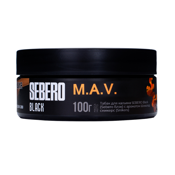 Табак Sebero Black M.a.v. 100 грамм в Донецке