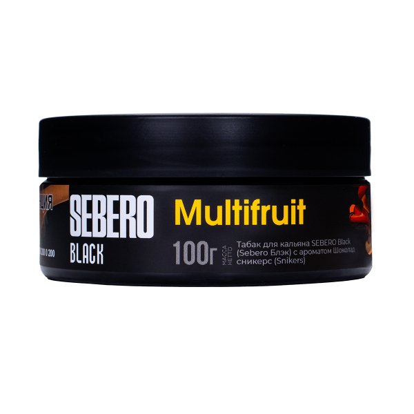 Табак Sebero Black Multifruit 100 грамм в Донецке