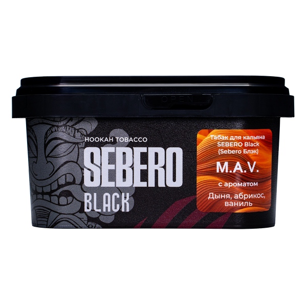Табак Sebero Black M.a.v. 200 грамм в Донецке