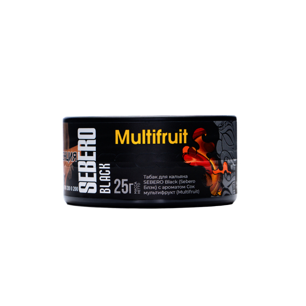 Табак Sebero Black Multifruit 25 грамм в Донецке