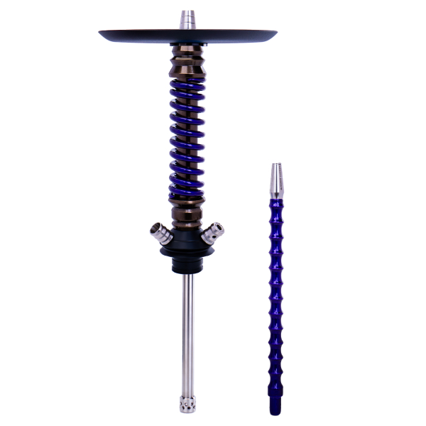 Кальян Mamay Customs Coilovers Mini Бронза Фиолетовый Лак в Донецке