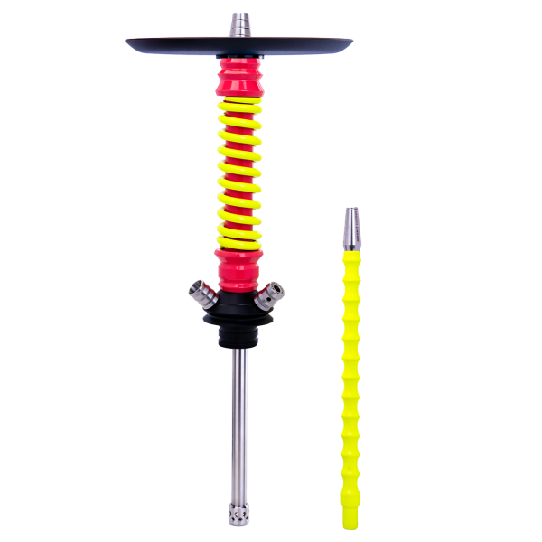 Кальян Mamay Customs Coilovers Mini Розово Жёлтый Флюр в Донецке