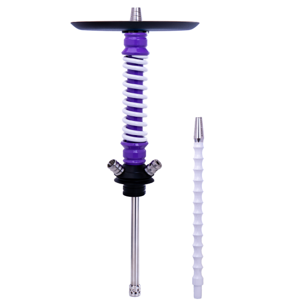 Кальян Mamay Customs Coilovers Mini Сиренево Белый в Донецке
