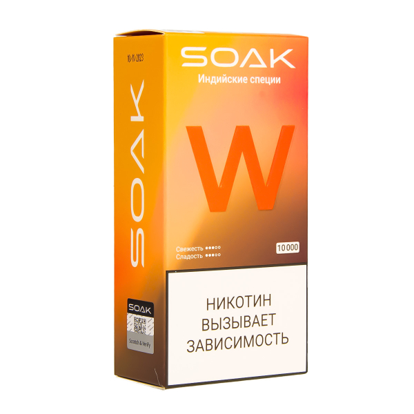 Электронная сигарета Soak W Индийские Специи 10000 в Донецке