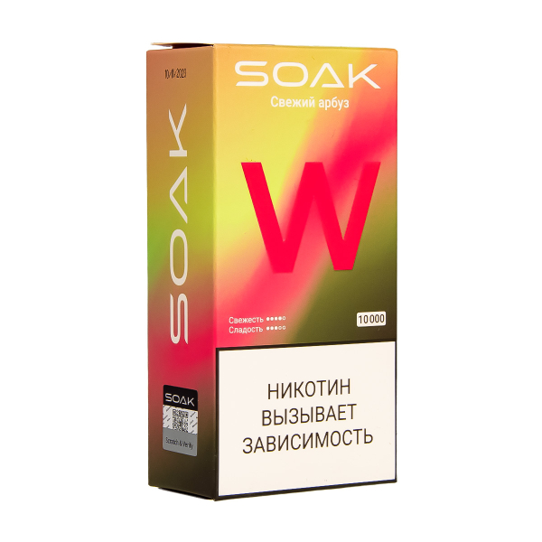 Электронная сигарета Soak W Свежий Арбуз 10000 в Донецке