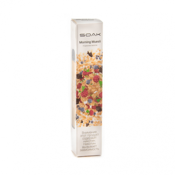 Электронная сигарета Soak X Morning Muesli 2200 в Донецке