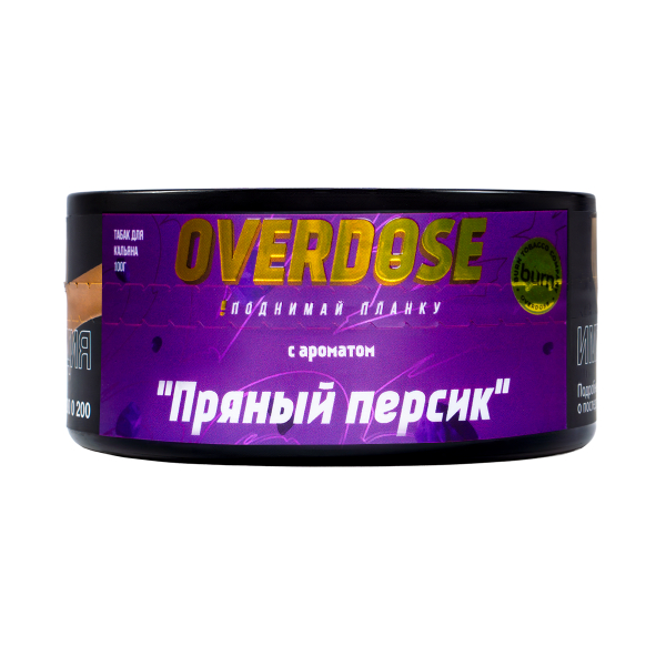 Табак Overdose Kashmir Peach 100 грамм в Донецке