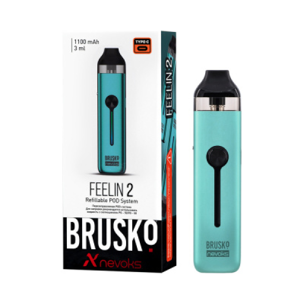 POD-система Brusko Feelin 2 Мятный в Донецке