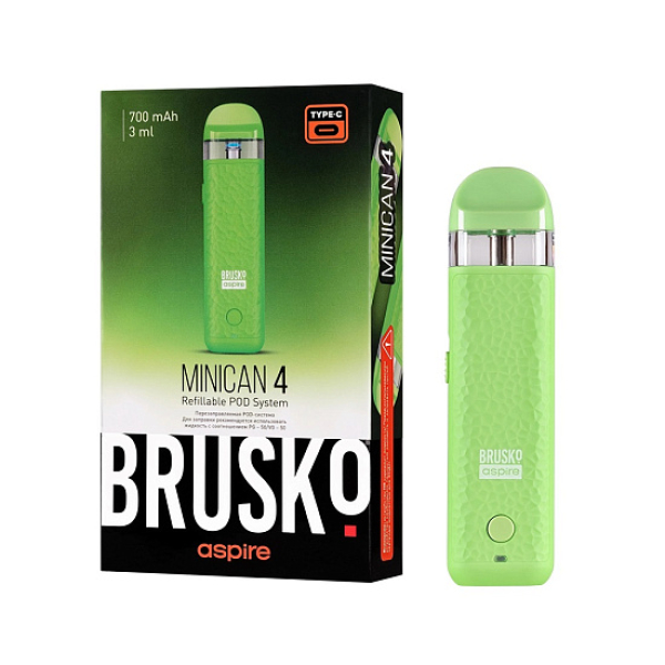 POD-система Brusko Minican 4 Зелёный в Донецке