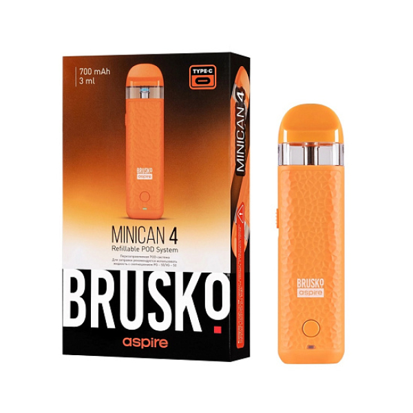 POD-система Brusko Minican 4 Оранжевый в Донецке
