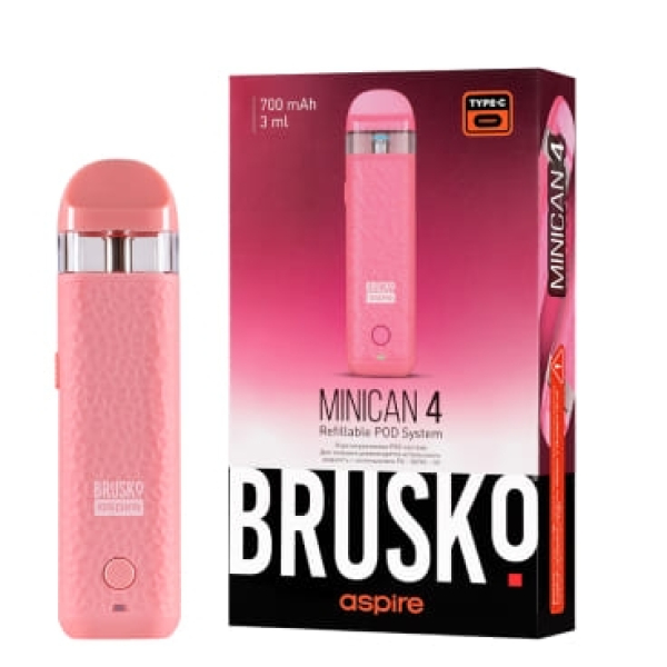 POD-система Brusko Minican 4 Розовый в Донецке