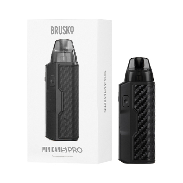 POD-система Brusko Minican 5 Pro Black Carbon Красный, черный в Донецке
