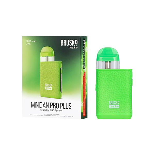 POD-система Brusko Minican Pro Plus Зеленый в Донецке